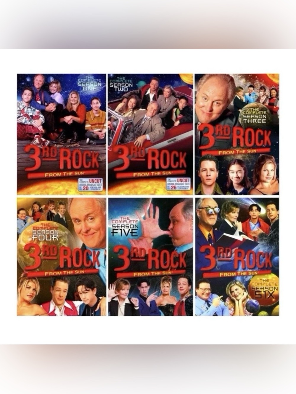 3rd Rock From The Sun: The Complete Series (DVD, 2006, 17-Disc Set)